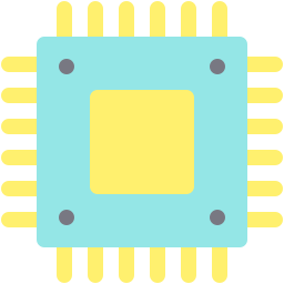 puce électronique Icône