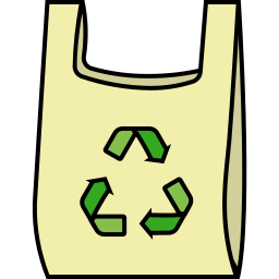 Eco bag icon