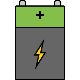 Eco battery icon