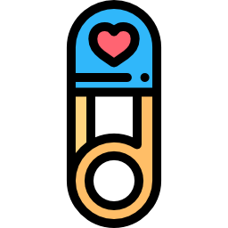 Safety pin icon