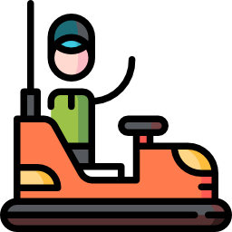 Bumper car icon