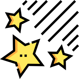 Shooting star icon