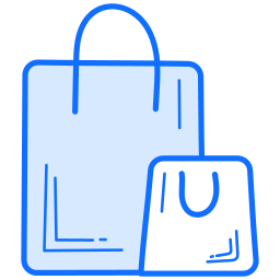 Shopping bag icon