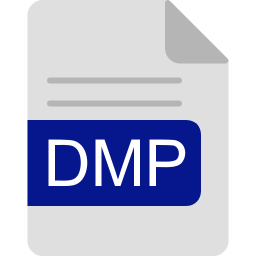 formato de arquivo dmp Ícone