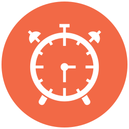 Alarm clock icon