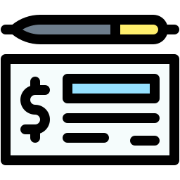 Cheque icon