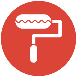 Paint roller icon