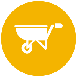 Wheelbarrow icon