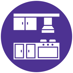 Kitchen cabinet icon