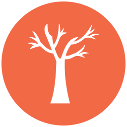 Autumn tree icon