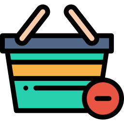 Shopping basket icon