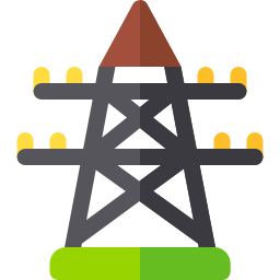 Electric tower icon