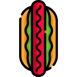 hot dog icona