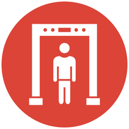 Security gate icon