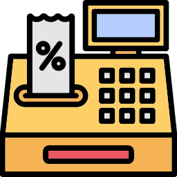 Cash register icon