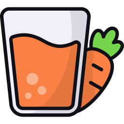 Carrot juice icon