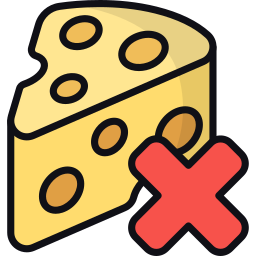 No cheese icon