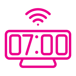 Digital clock icon