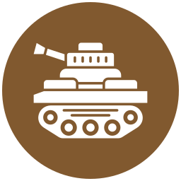 tanque Ícone