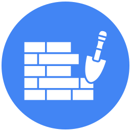 Brick wall icon