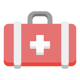 First aid kit icon