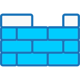 Brick wall icon