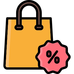 Shopping bag icon