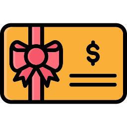 Gift card icon