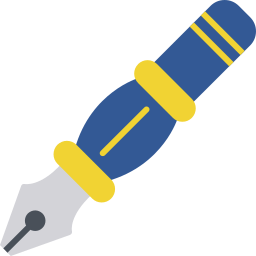 Calligraphy pen icon