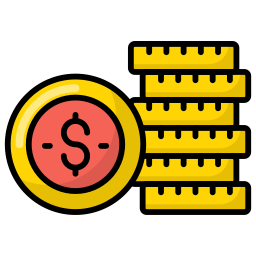 Coins stack icon