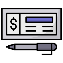 Cheque icon