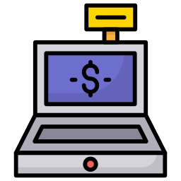 Cash register icon