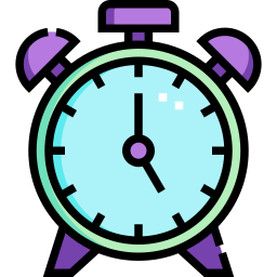 Alarm clock icon