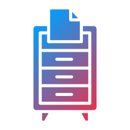 gabinetto di archiviazione icona