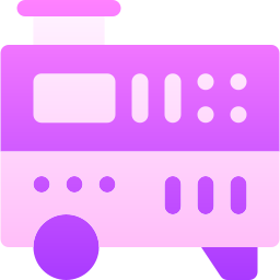 Electric generator icon