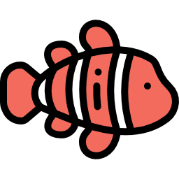 Clown fish icon