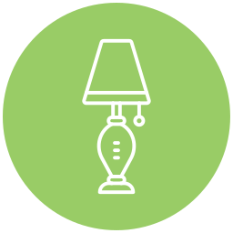 Table lamp icon