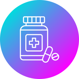 Pills bottle icon