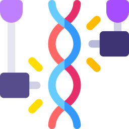 modificazione genetica icona