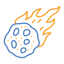 météorite Icône