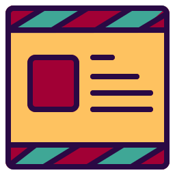 Postcard icon