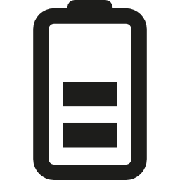 Half Battery icon