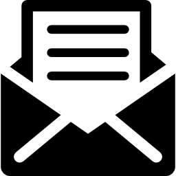 Open envelope icon