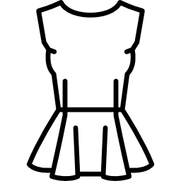 Peplum Top icon