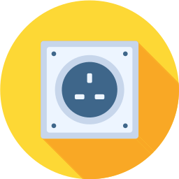 Wall plug icon