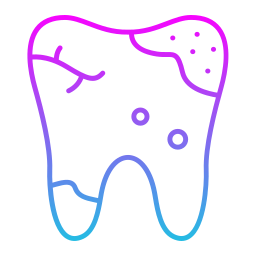 próchnica zębów ikona