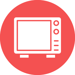 Microwave oven icon