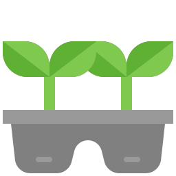 Seedling tray icon