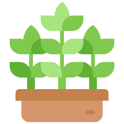 Potted plant icon