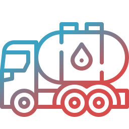 Tanker truck icon